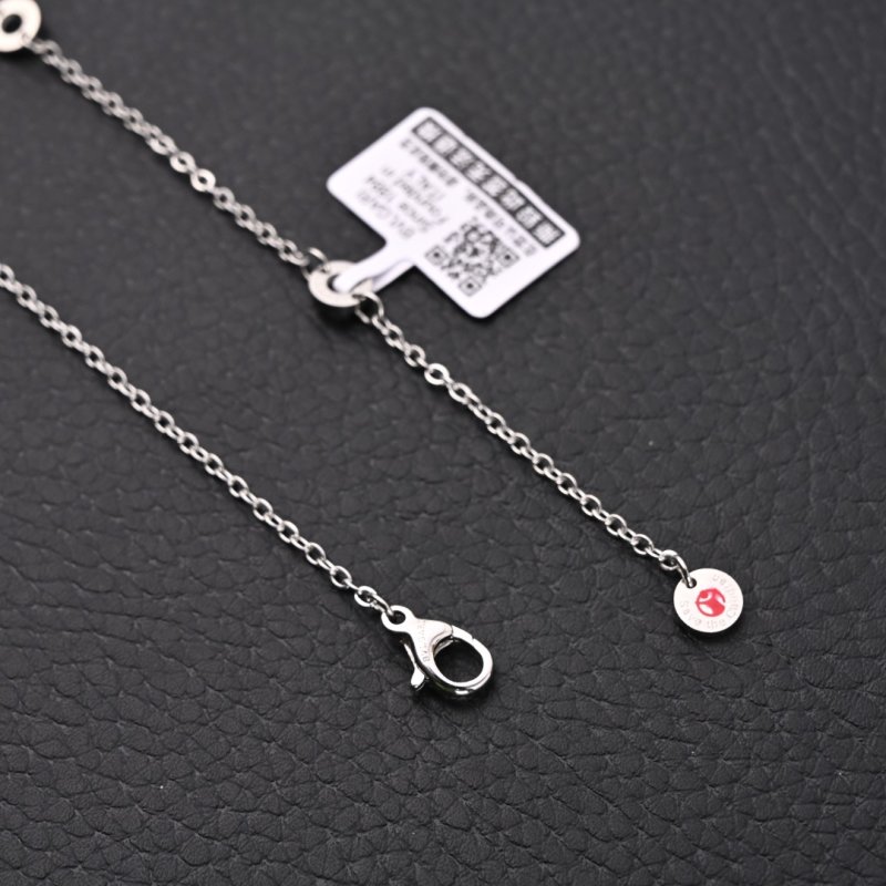 Bvlgari Charity Silver Chain Pendant Necklace view