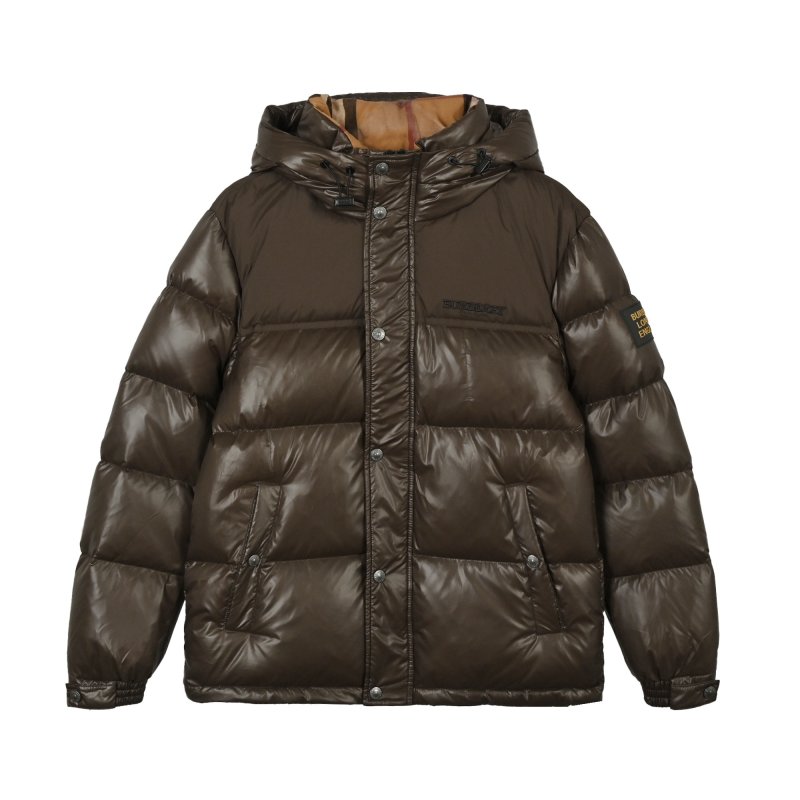 Chanel Brown Quilted Down Puffer Jacket view