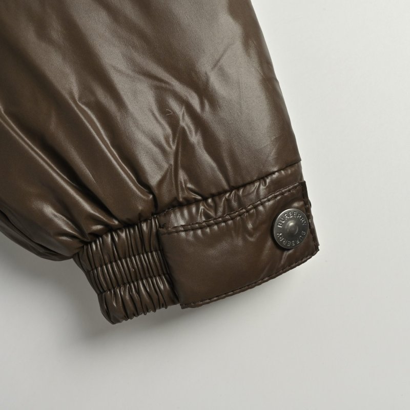 Chanel Brown Quilted Down Puffer Jacket view