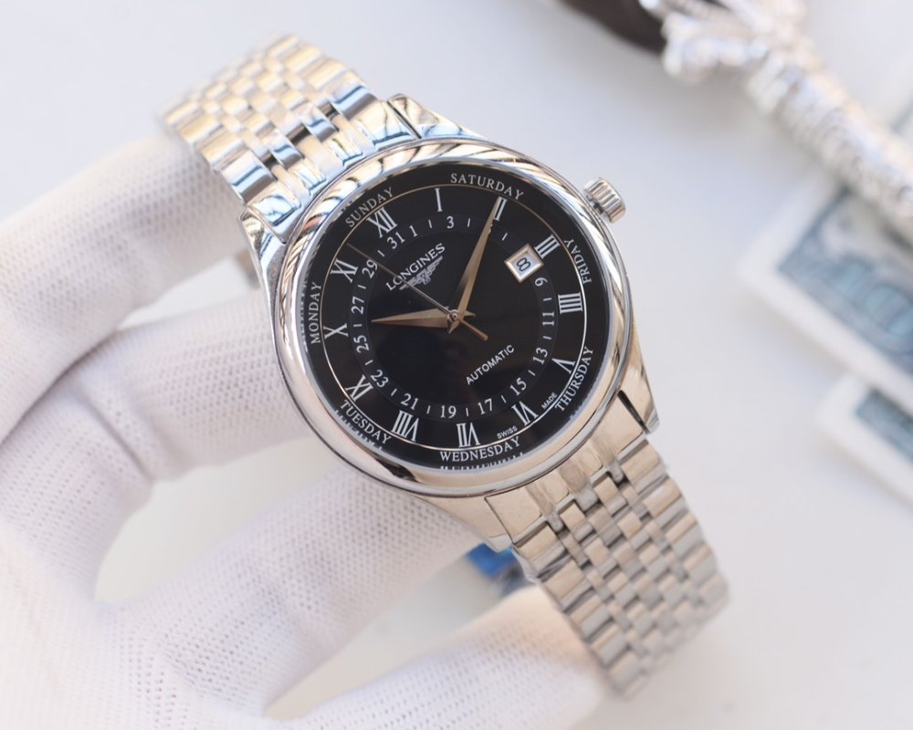 Longines Master Collection Day-Date Automatic Steel Watch view