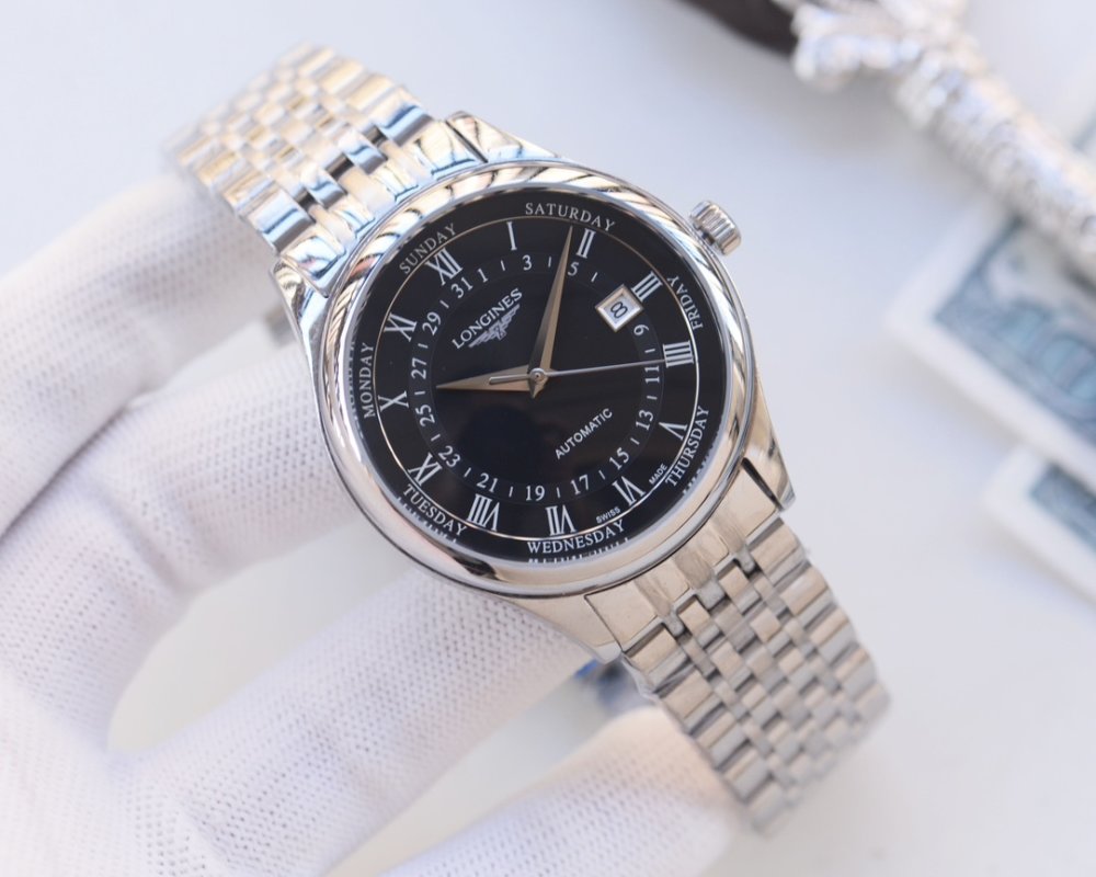 Longines Master Collection Day-Date Automatic Steel Watch view