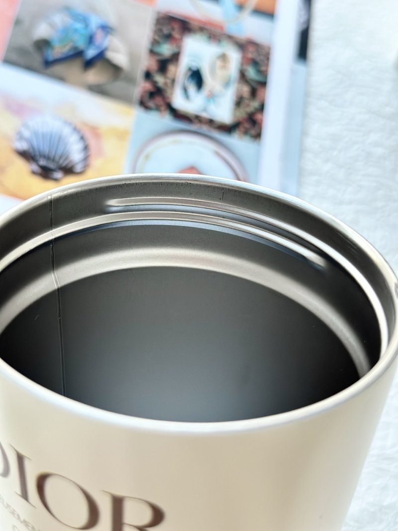 Stainless Steel Insulated Tumbler - Cream 16oz