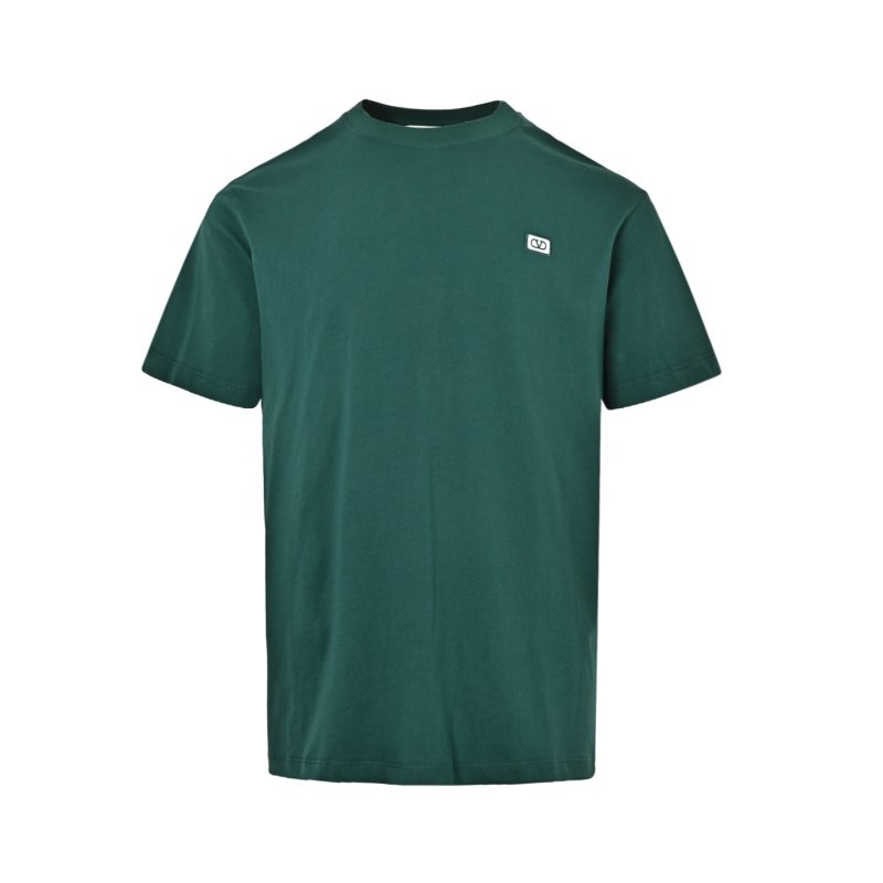 Teal Crew Neck Short Sleeve T-Shirt view