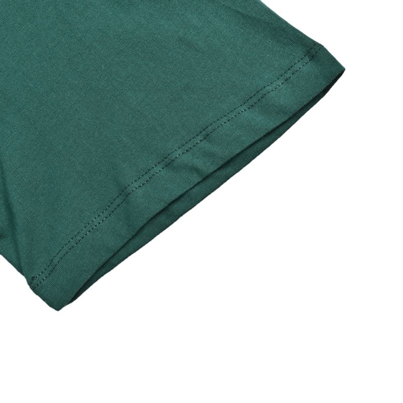 Teal Crew Neck Short Sleeve T-Shirt view