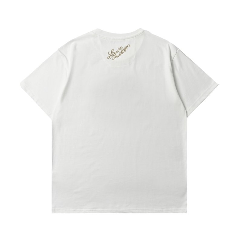 Louis Vuitton Crest Emblem White T-Shirt view