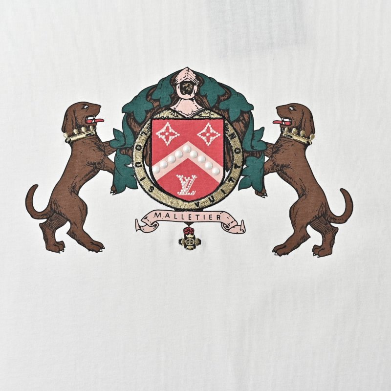 Louis Vuitton Crest Emblem White T-Shirt view