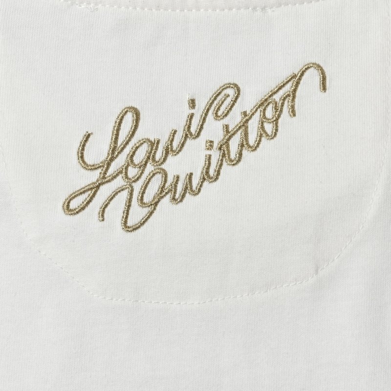 Louis Vuitton Crest Emblem White T-Shirt view