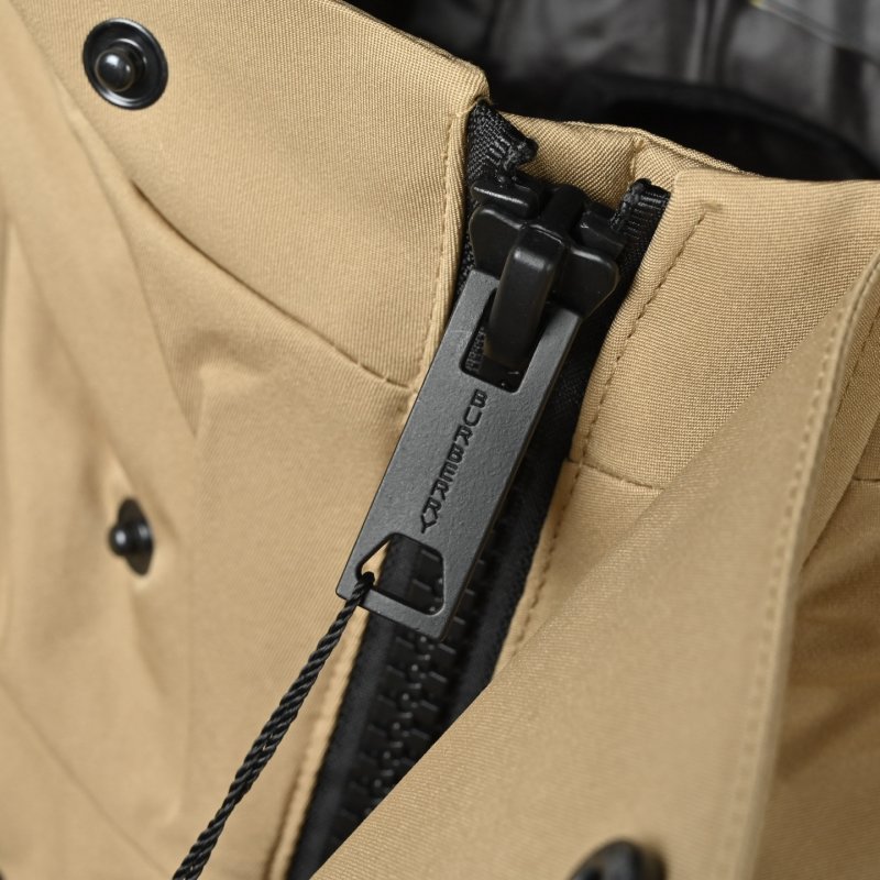 Stone Island Beige Down Jacket with Black Hood Lining view