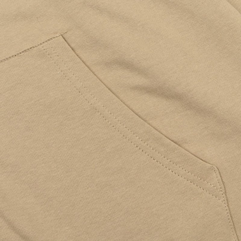 Essentials Beige Embroidered Hoodie & Joggers Set view