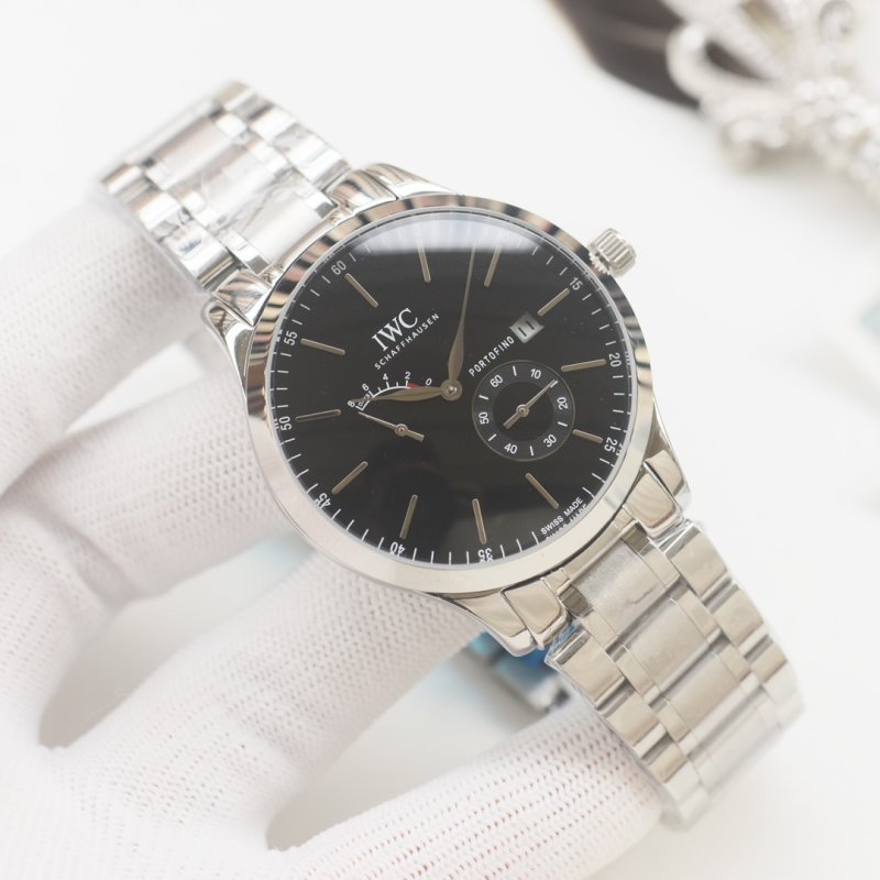 IWC Portofino Two-Tone Black Dial Automatic Watch view