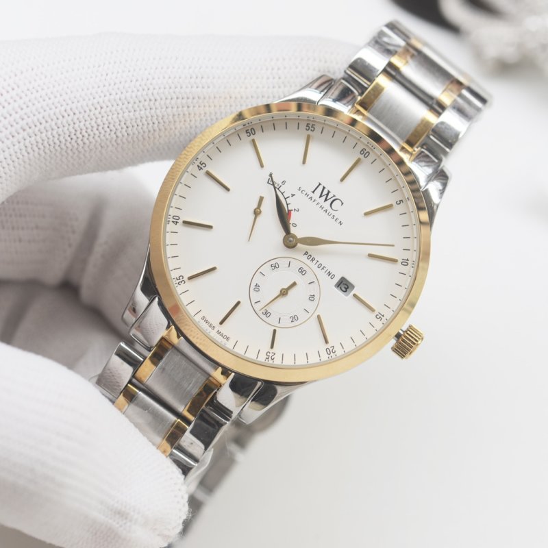 IWC Portofino Two-Tone Black Dial Automatic Watch view
