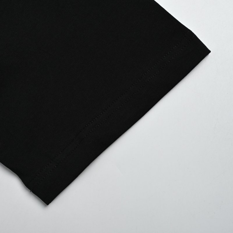 Paris Sunset Graphic Black T-Shirt view