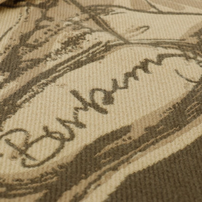 Burberry Knight Horse Cashmere Scarf Beige view
