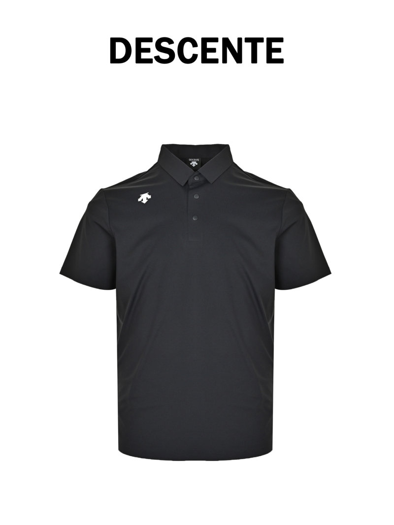 Burberry Navy Short-Sleeve Polo Shirt