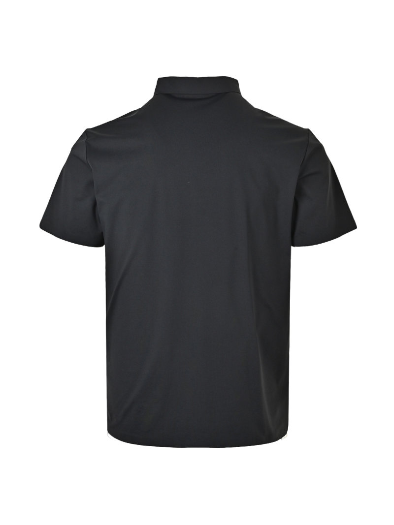 Burberry Navy Short-Sleeve Polo Shirt view