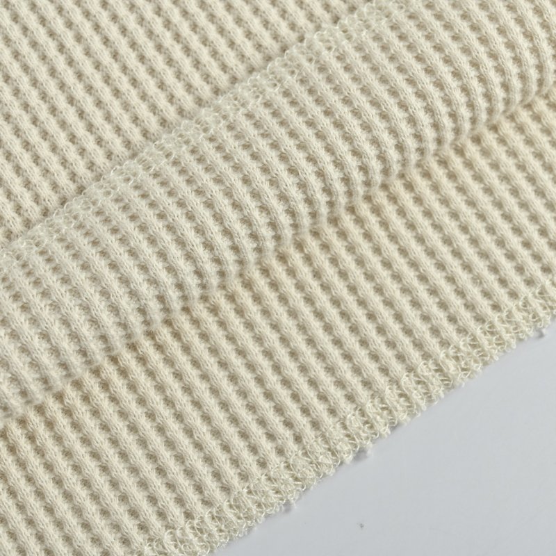 Stüssy Cream Ribbed Long Sleeve Graphic Tee view