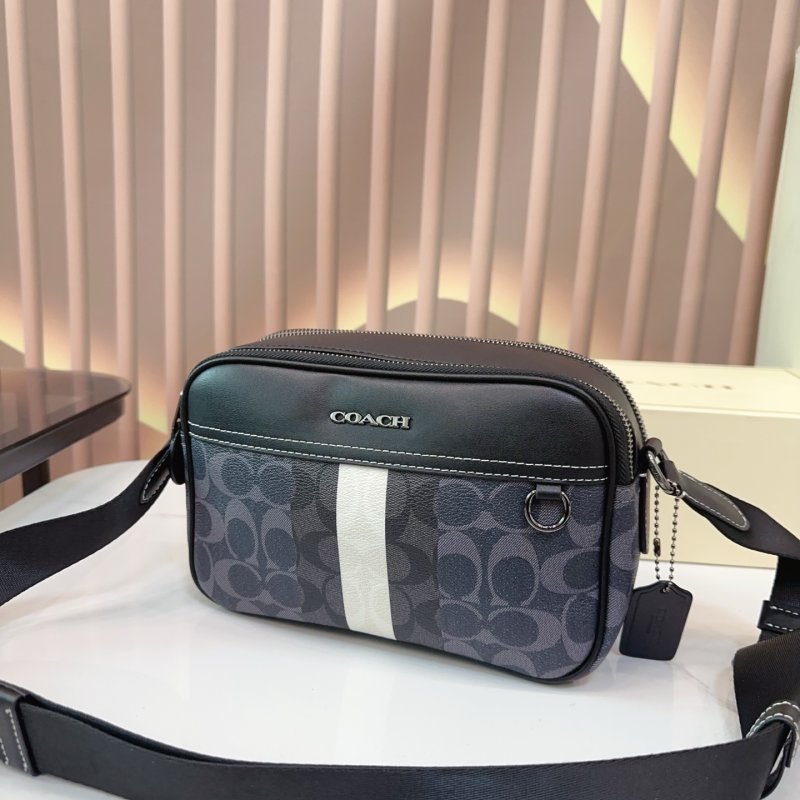 Coach Signature Camera Crossbody Bag Navy view
