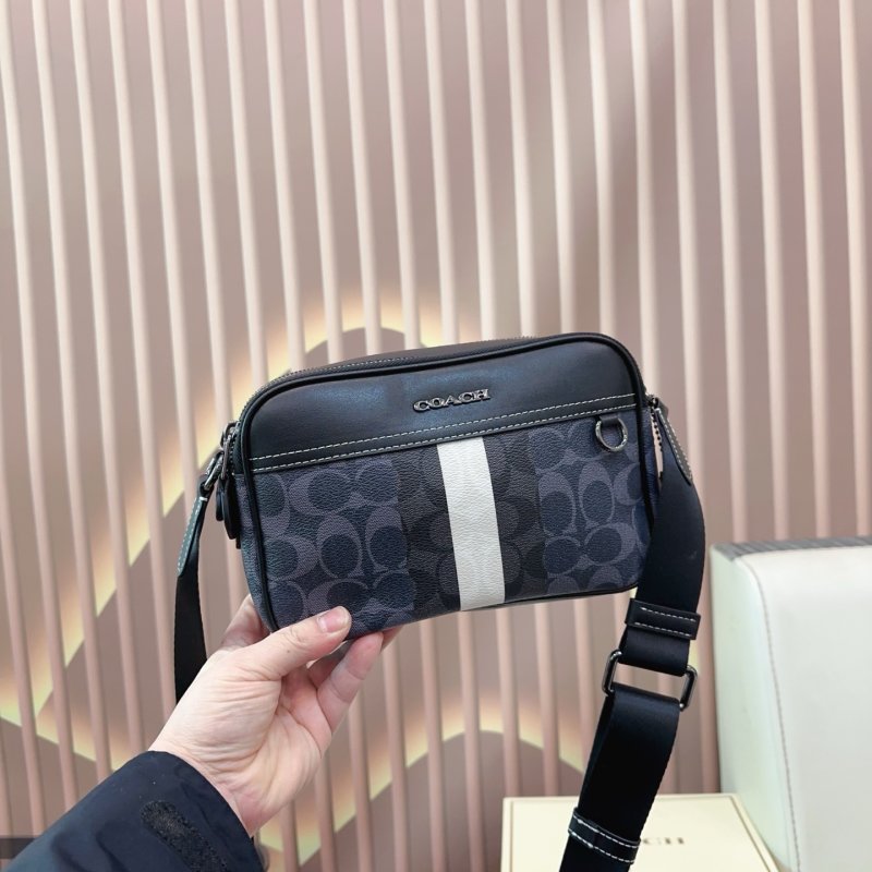 Coach Signature Camera Crossbody Bag Navy view