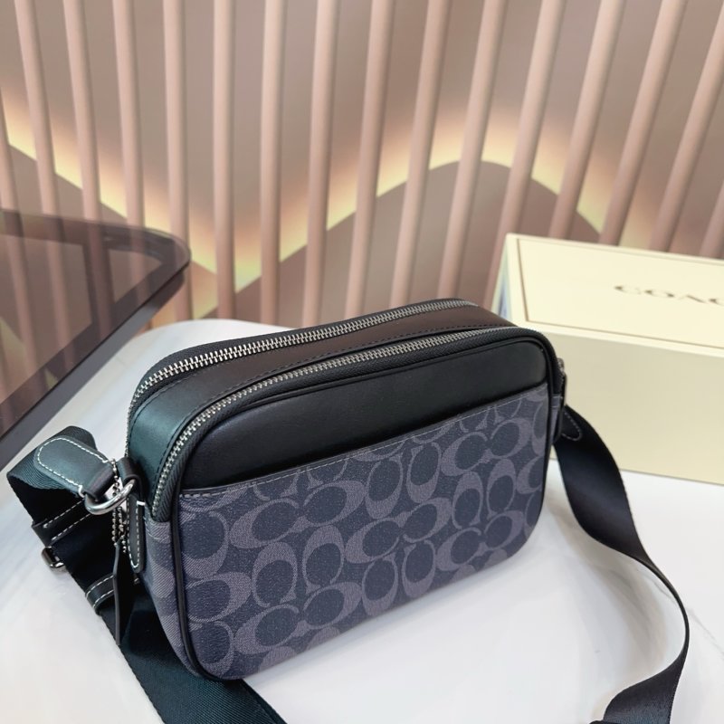Coach Signature Camera Crossbody Bag Navy view
