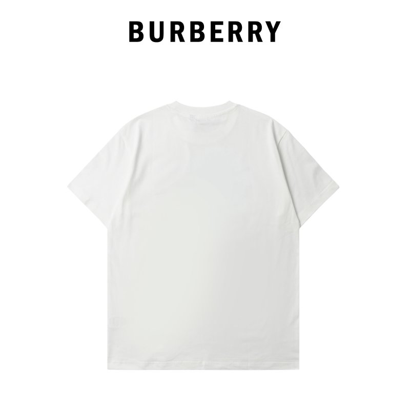 Burberry White Knight Graphic T-Shirt view