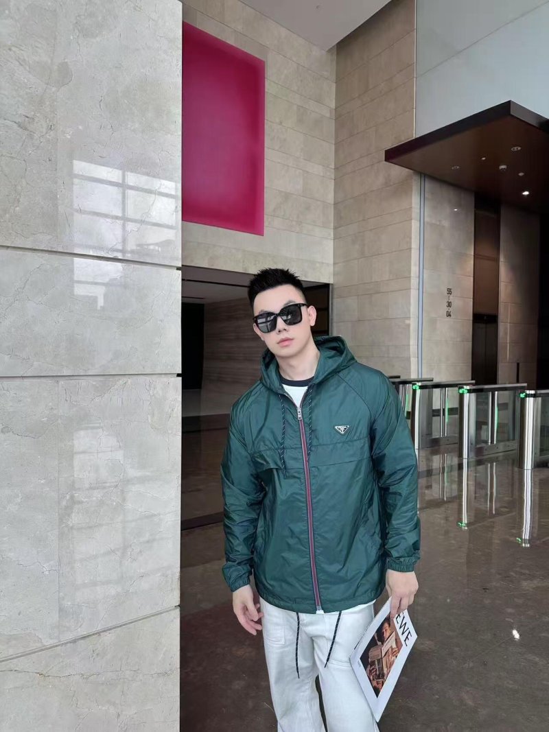 Stone Island Dark Green Nylon Hooded Jacket view