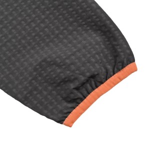 Patagonia Logo Zip Fleece Jacket Black Grey view 9