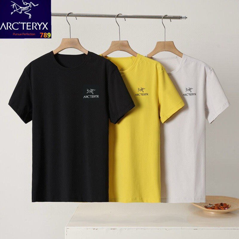 Arc'teryx Short Sleeve Half-Zip Mock Neck T-Shirt Sage view