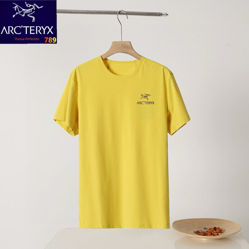 Arc'teryx Short Sleeve Half-Zip Mock Neck T-Shirt Sage view