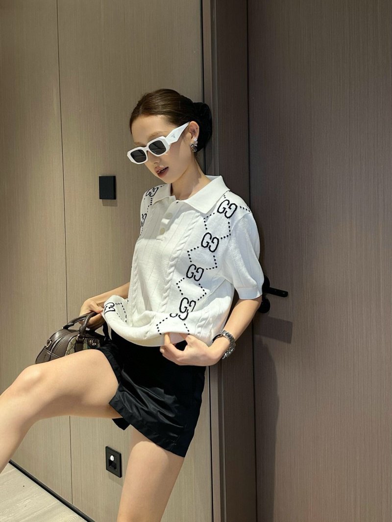 Gucci GG Monogram White T-Shirt view