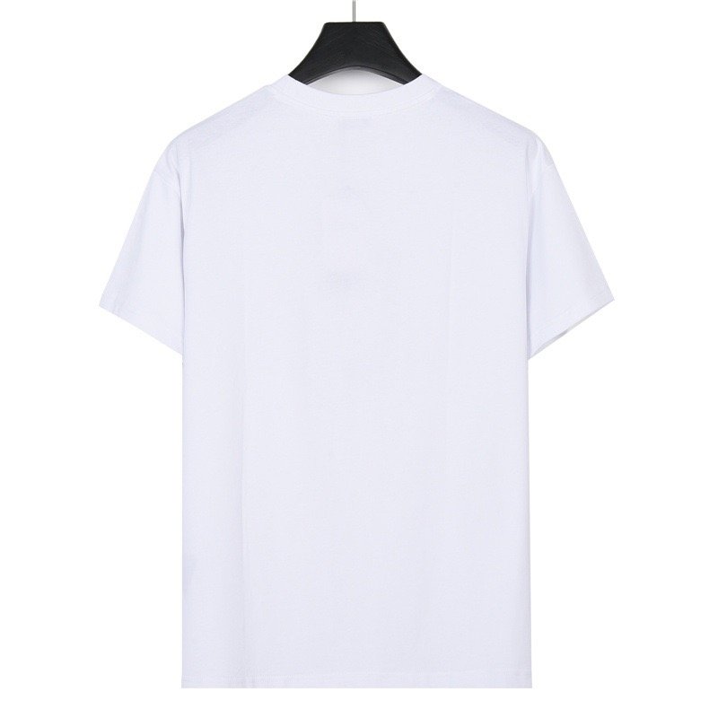 White Graphic Print Short Sleeve T-Shirt view