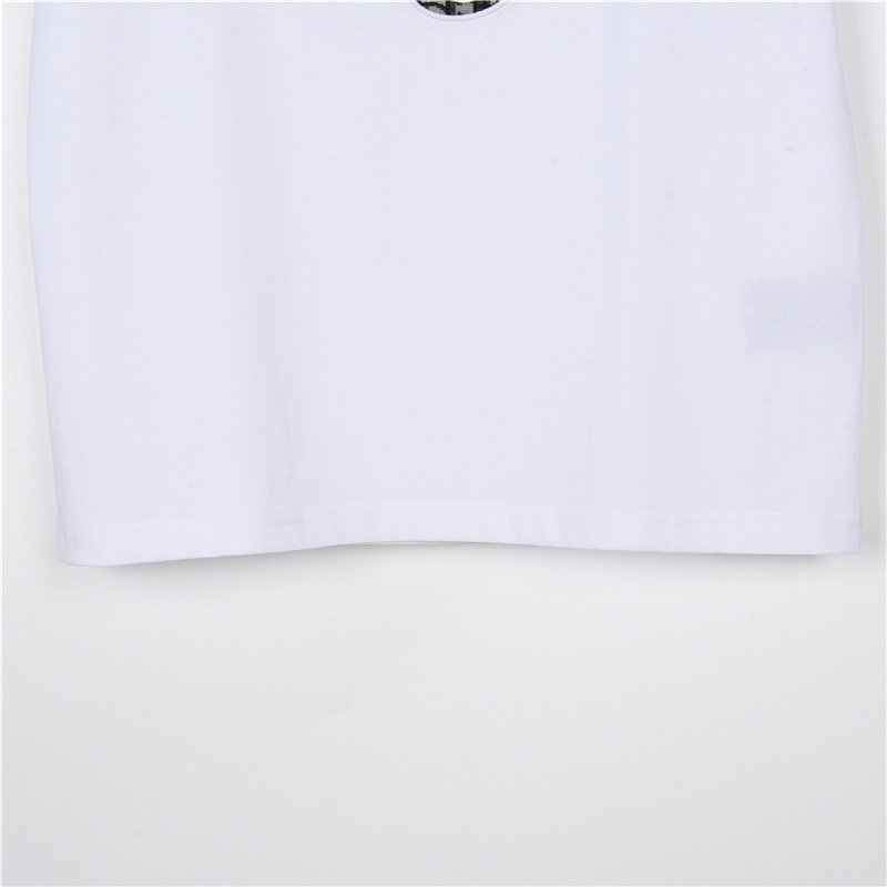 White Graphic Print Short Sleeve T-Shirt view