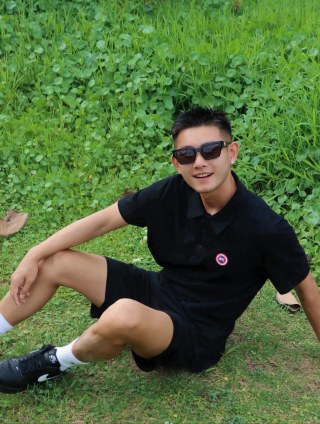 Canada Goose Black Short Sleeve Polo Shirt view 9