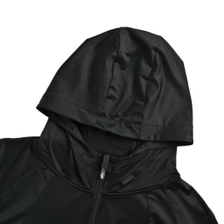 Alo Women's Slim-Fit UV-Protection Yoga Jacket Black view 4