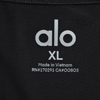 Alo Women's Slim-Fit UV-Protection Yoga Jacket Black view 5