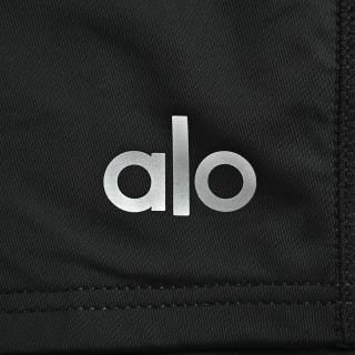 Alo Women's Slim-Fit UV-Protection Yoga Jacket Black view 8