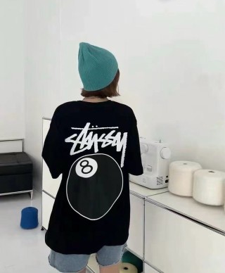 Stüssy Black 8 Ball Graphic T-Shirt view 5