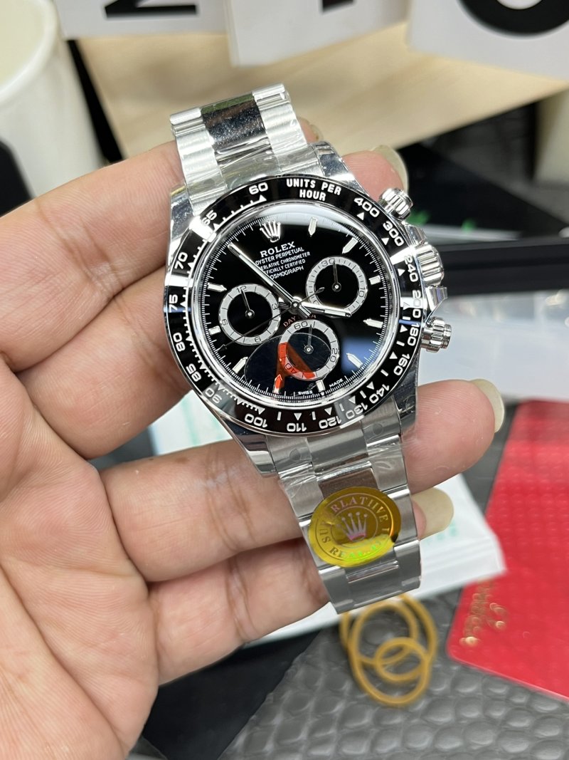 Rolex Daytona Black Ceramic 40mm Chronograph Watch view