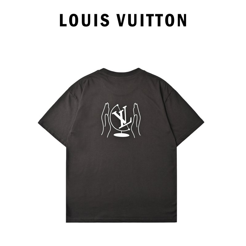 Black Graphic Short Sleeve T-Shirt with Embroidered Logo view