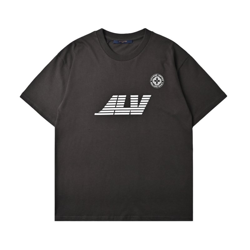 Black Graphic Short Sleeve T-Shirt with Embroidered Logo view