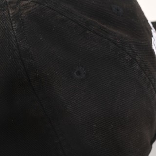 Balenciaga Distressed Wave Logo Baseball Cap Black view 12