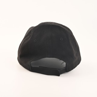 Balenciaga Distressed Wave Logo Baseball Cap Black view 6