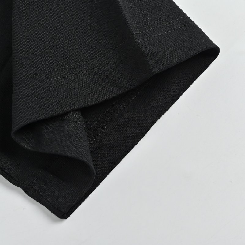 Celine Black Logo Pocket T-Shirt view