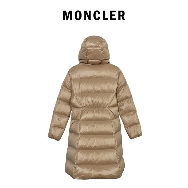 Moncler Beige Quilted Down Puffer Jacket view