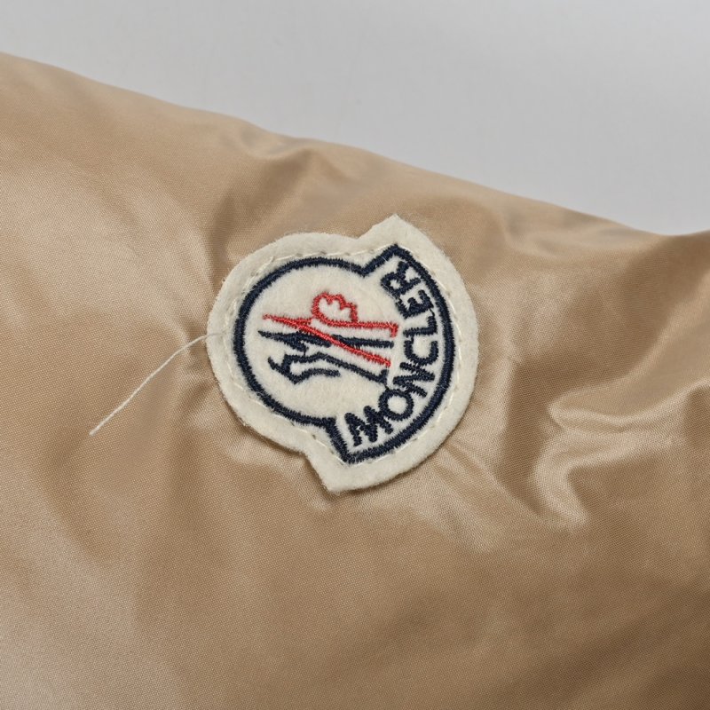 Moncler Beige Quilted Down Puffer Jacket view