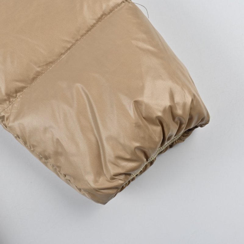 Moncler Beige Quilted Down Puffer Jacket view