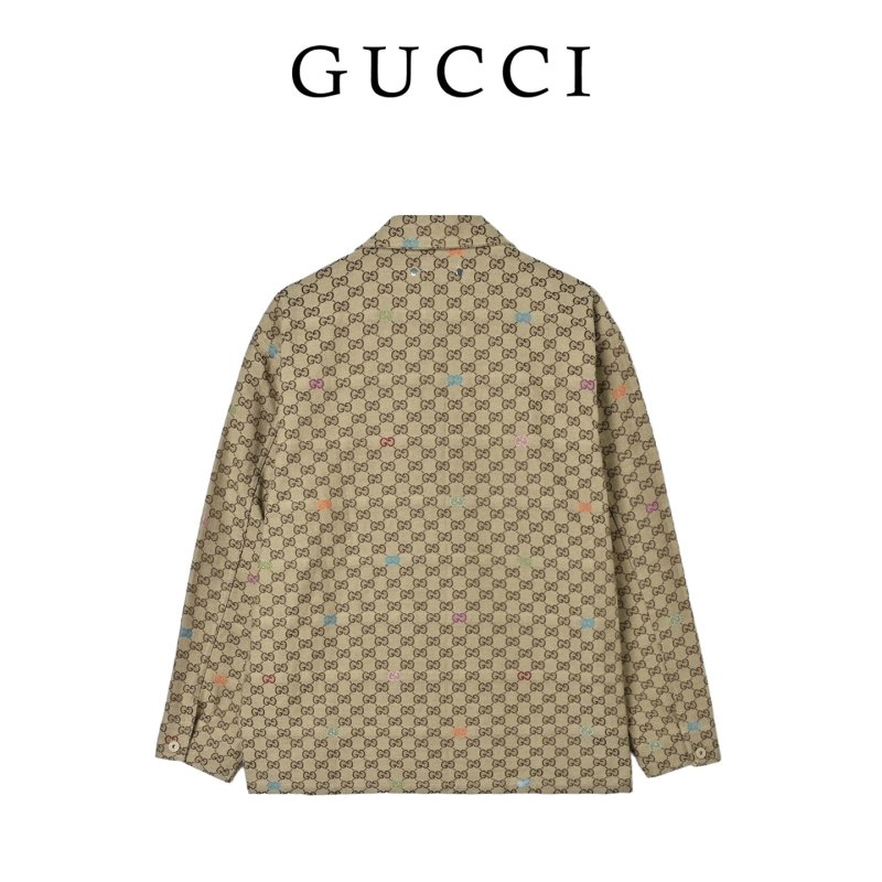 Gucci GG Monogram Blazer Jacket Beige view