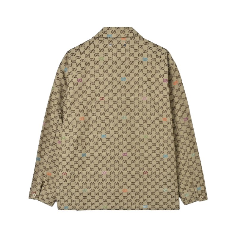 Gucci GG Monogram Blazer Jacket Beige view