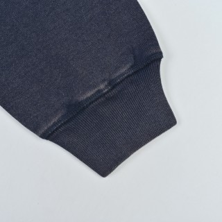 Supreme Cracked Box Logo Crewneck Sweatshirt Navy view 10