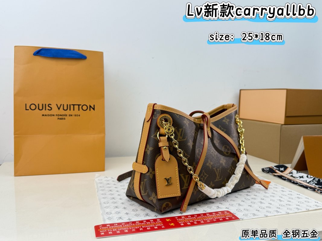 Louis Vuitton Carryall BB Monogram Canvas Shoulder Bag view