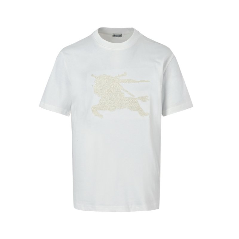 Burberry Embroidered Animal T-Shirt Cream view
